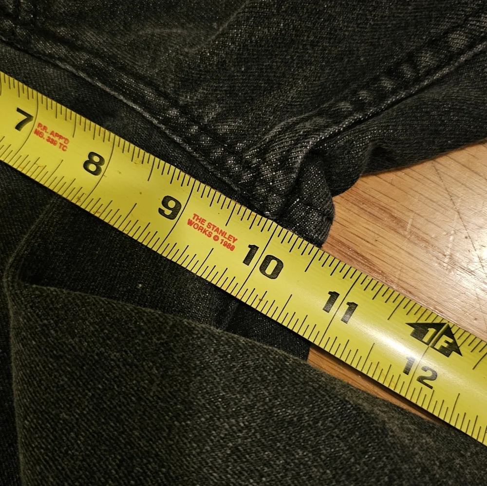Levis Silver Tab Stay Loose Women's 28x30 Regular 16 Black Jeans